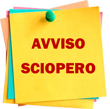 Avviso di sciopero del personale docente e ATA e tutto il personale  educativo scuole comunali di ogni ordine e grado di venerdì 10 gennaio p.v.  - Notizie - Istituto Comprensivo Statale "Roncalli" - Dueville (VI)